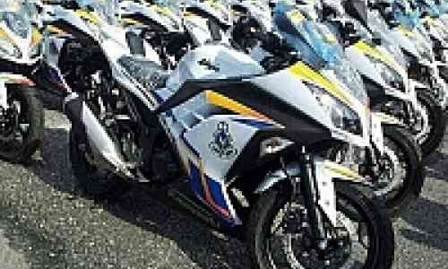 Polisi Malaysia Pilih Ninja 250R untuk Operasional